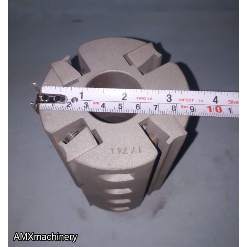 PARTE: 12112 – CABEZAL PARA MOLDURADORA – 35 FLECHA X 88 DIAMETRO X 140 LARGO MM