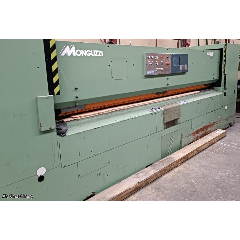 PART: 12529 - VENEER GUILLOTINE - 2 KNIFE - 3200 MM - MONGUZZI