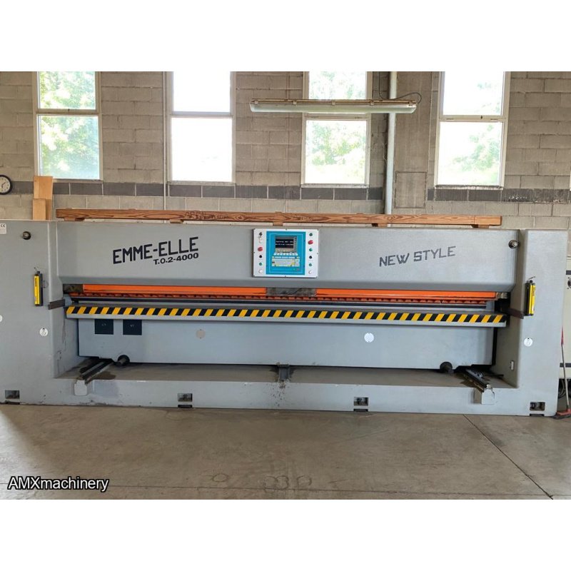 PART: 12530 - VENEER GUILLOTINE - 2 KNIFE - 4000 MM - EMME ELLE