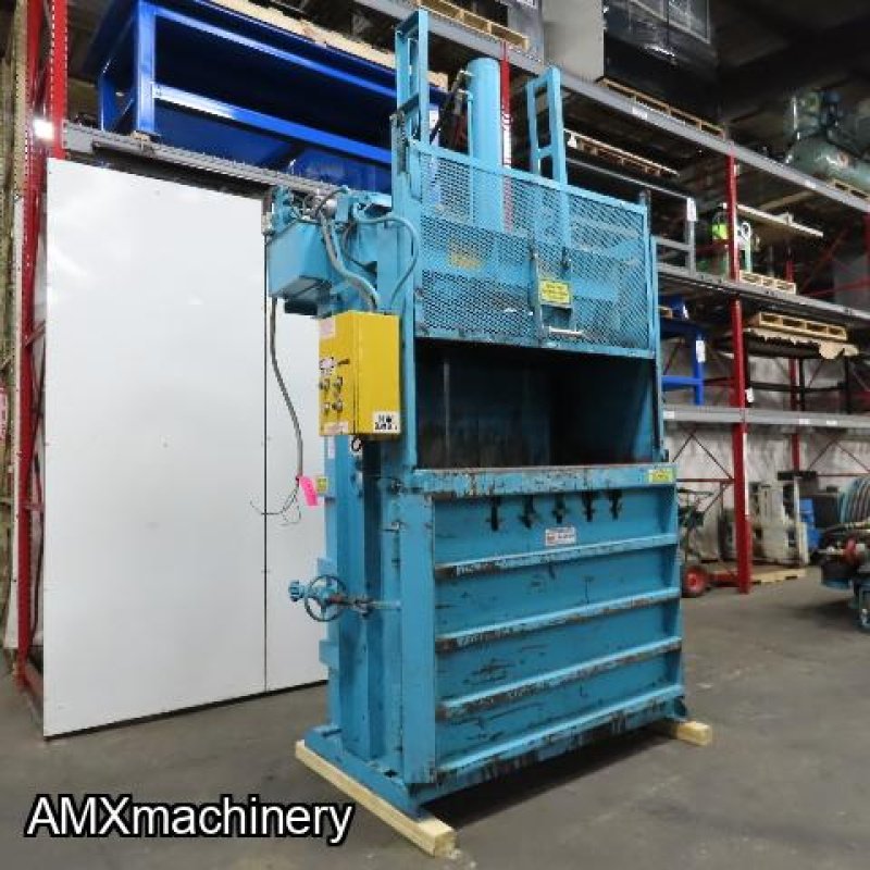 PART: 12548 - BALER - COMPACTOR - VERTICAL - 30” X 60” - CARDBOARD CARTON - 67” OPEN HEIGHT