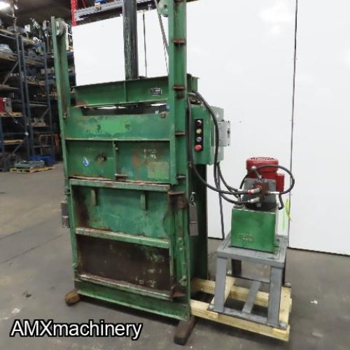 PART: 12549 - BALER - COMPACTOR - VERTICAL - 36” X 20” - CARDBOARD CARTON - AMERICAN