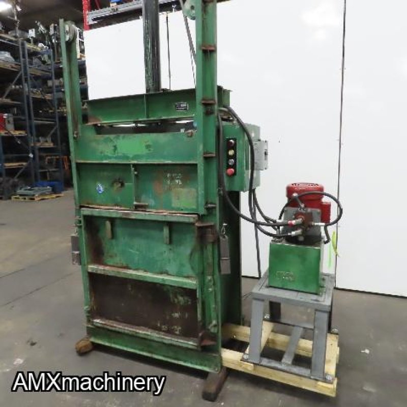 PART: 12549 - BALER - COMPACTOR - VERTICAL - 36” X 20” - CARDBOARD CARTON - AMERICAN