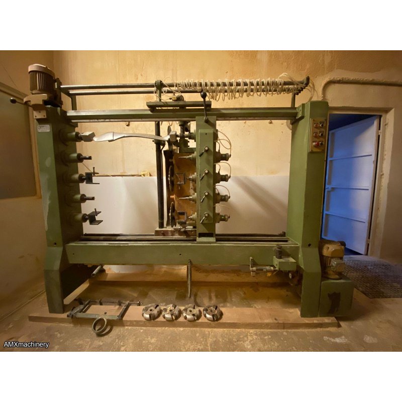 PART: 12563 - COPY LATHE - ASYIMMETRIC - GENNARI - 4 HORIZONTAL SPINDLES