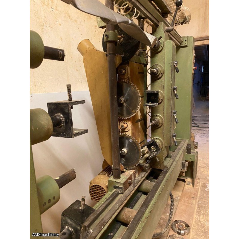 PART: 12563 - COPY LATHE - ASYIMMETRIC - GENNARI - 4 HORIZONTAL SPINDLES