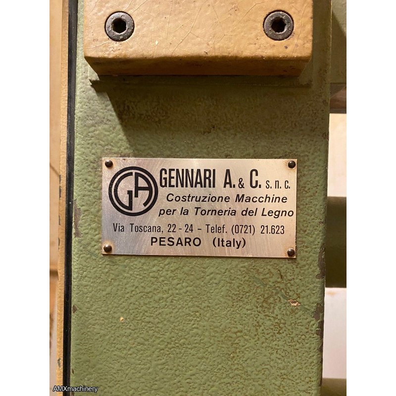 PART: 12563 - COPY LATHE - ASYIMMETRIC - GENNARI - 4 HORIZONTAL SPINDLES