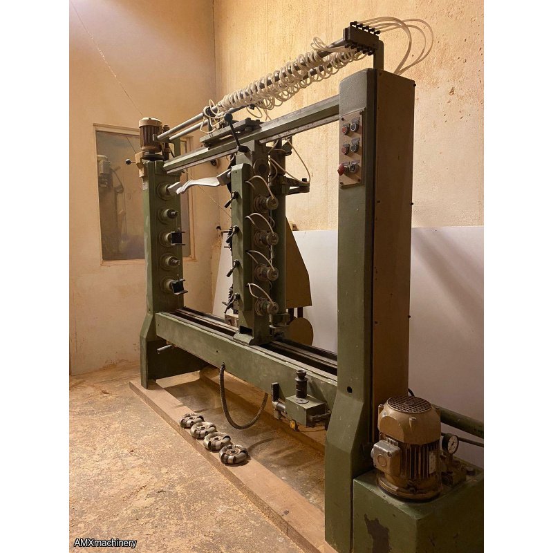PART: 12563 - COPY LATHE - ASYIMMETRIC - GENNARI - 4 HORIZONTAL SPINDLES