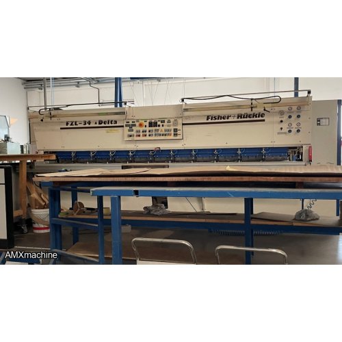 PART: 12598 - FISHER+RUCKLE FZL-34 DELTA – VENEER CROSSFEED SPLICING MACHINE