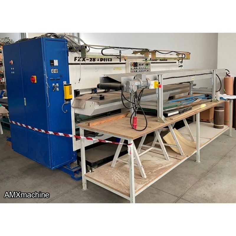 PART: 12599 - FISHER+RUCKLE FZX-28 DELTA – VENEER CROSSFEED SPLICING MACHINE
