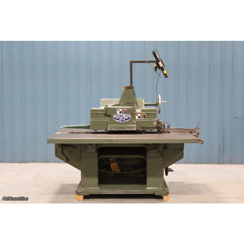PART: 12611 – STRAIGHT LINE  RIP SAW – 1 SAW – MATTISON