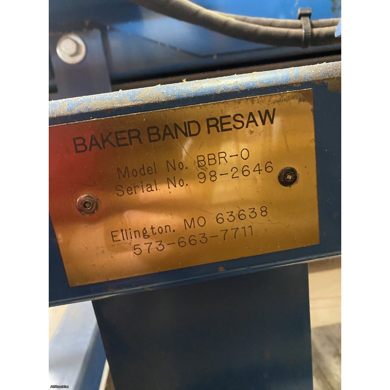 PART: 12614 - HORIZONTAL BAND RESAW – 1 BAND - 12” WIDE X 12” TALL
