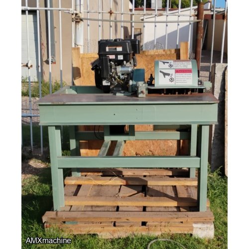PART: 12616 – PALLET NOTCHER – 9” LENGHT – 40 INSERT KNIVE CUTTERHEAD - HEAVY DUTY – GASOLINE MOTOR