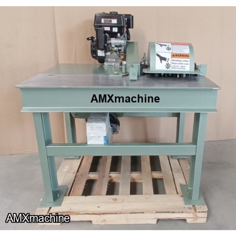 PART: 1AM-1150-G – PALLET NOTCHER – 9” LENGTH – 4 KNIVE CUTTERHEAD - HEAVY DUTY - GASOLINE MOTOR