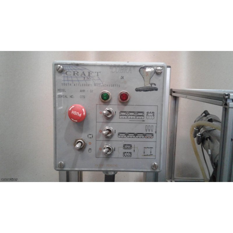 AUTOMATIC HANGER INSERTER MACHINE - CRAFT INC - COBRA AHM-01 PICTURE FRAME MANUFACTURING